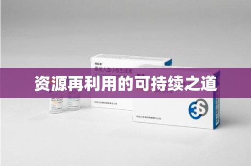大连资源再利用的可持续之道