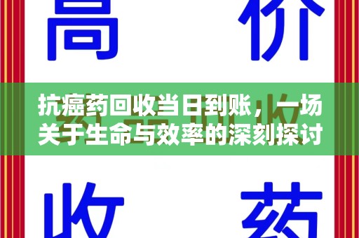 大连抗癌药回收当日到账，一场关于生命与效率的深刻探讨